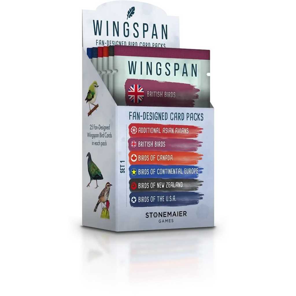 Wingspan Fan Designed Packs expansion
