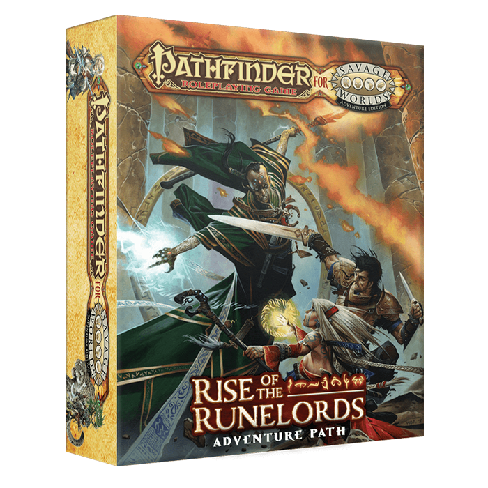 Pathfinder for Savage Worlds: Pathfinder Rise of the Runelord Box Set