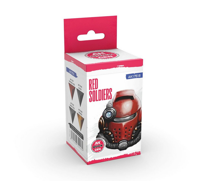 AK Interactive: Quick Gen: Red Soldiers Set