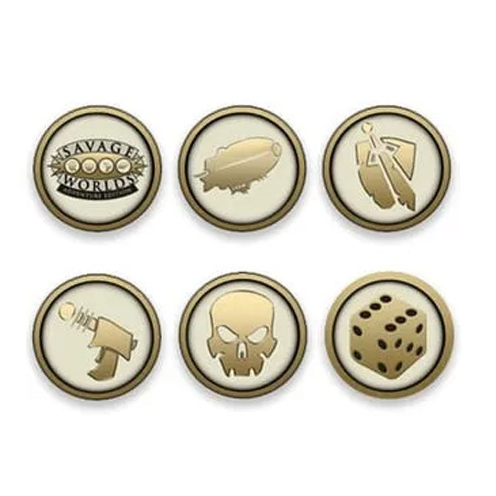 Savage Worlds Adventure Edition Bennies (25)