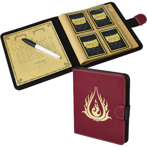 Dragon Shield Spell Codex - Blood Red
