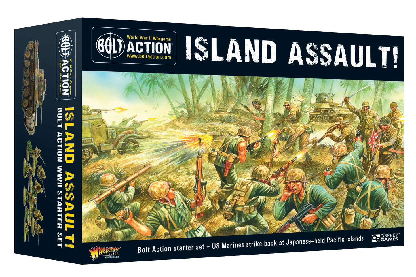 Island Assault! Bolt Action starter set & Free Bolt Action 3rd Ed Mini-Rulebook