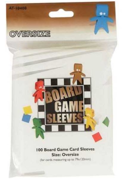Board Game Sleeves - Oversize (fits cards of 82x124mm)