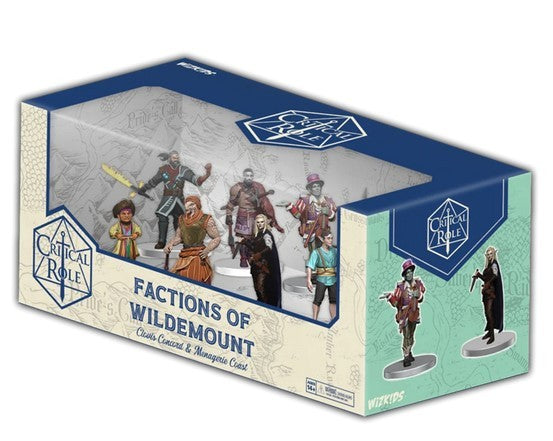 Critical Role PrePainted: Factions of Wildemount - Clovis Concord & Menagerie Coast Box Set