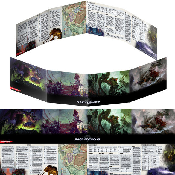 D&D DM Screen - Rage of Demons