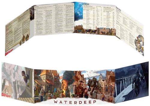 D&D DM Screen - Waterdeep Dragon Heist
