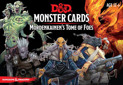 D&D Monster Cards: Mordenkainen’s Tome of Foes