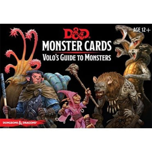 D&D Monster Cards: Volo's Guide to Monsters