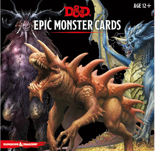 D&D Monster Cards: Epic Monsters