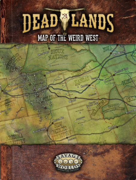 Deadlands: Map of the Weird West