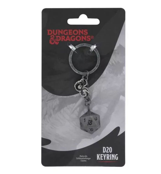 Dungeons & Dragons D20 Keyring