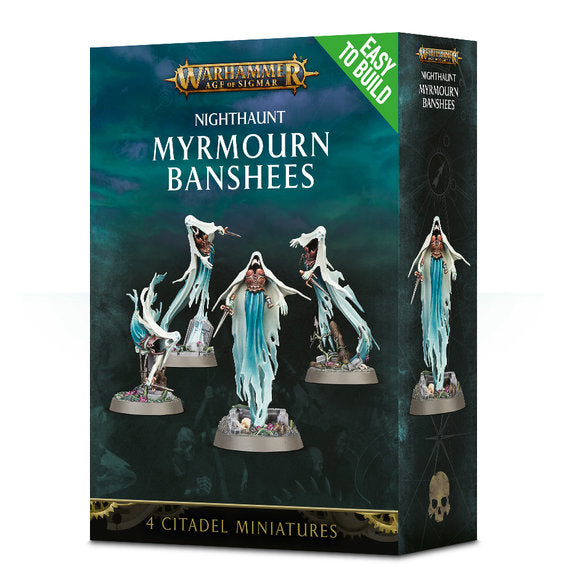 Easy to Build: Nighthaunt Myrmourn Banshees