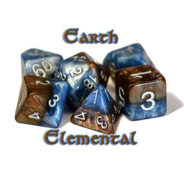 “Earth Elemental” Halfsies Dice