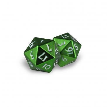 Emerald Frost: D20 Heavy Metal Dice