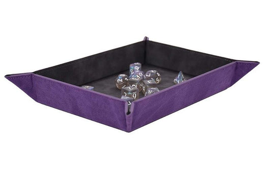 Foldable Dice Rolling Tray - Amethyst