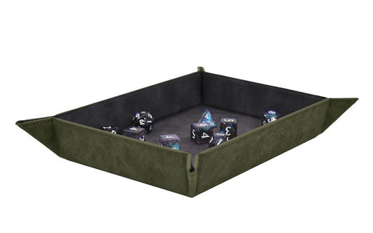 Foldable Dice Rolling Tray - Emerald