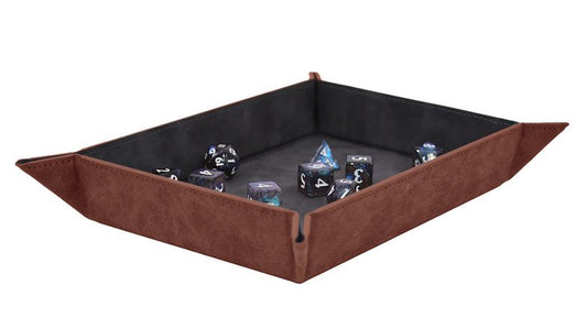 Foldable Dice Rolling Tray - Ruby