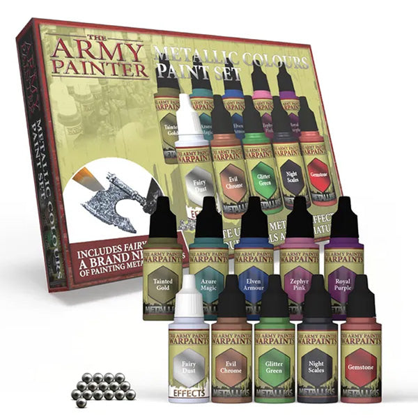 The Army Painter Metallic Colours Paint Set