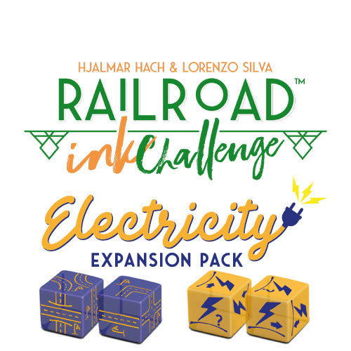 Railroad Ink Challenge Electricity Dice Expansion Pack