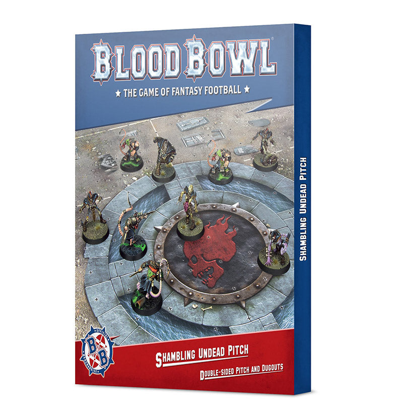 Blood Bowl Shambling Undead Pitch & Dugouts