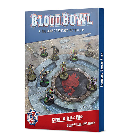 Blood Bowl Shambling Undead Pitch & Dugouts