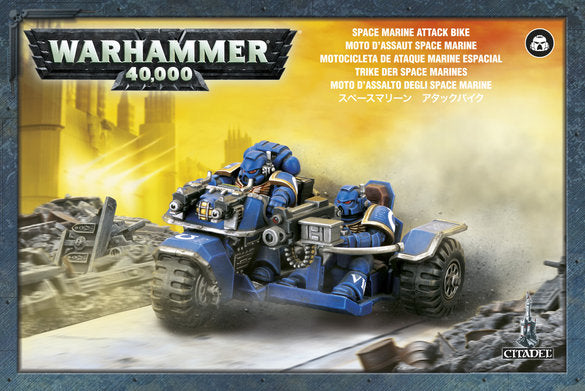 Space Marines Attack Bike