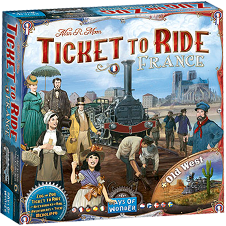 Ticket To Ride France & Old West: Map Collection