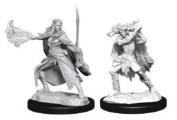 D&D Nolzur’s Marvelous Miniatures: Winter Eladrin & Spring Eladrin