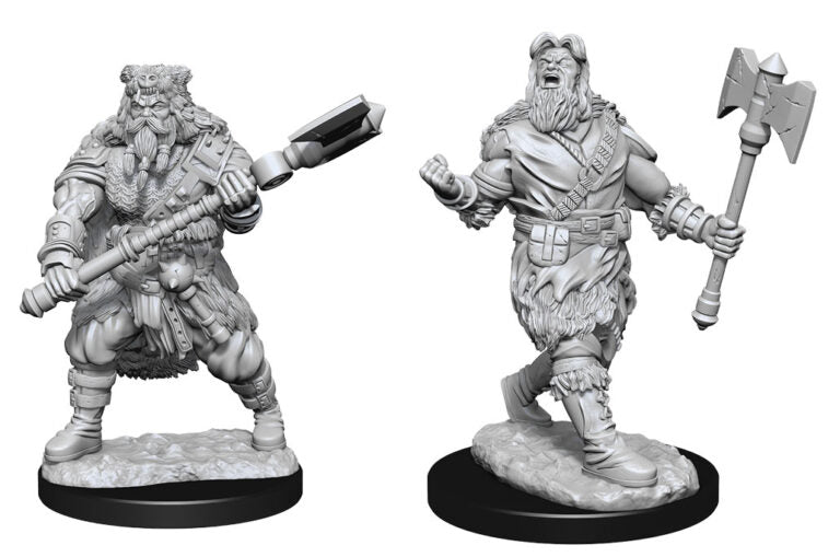 D&D Nolzur’s Marvelous Miniatures: Human Barbarian Male