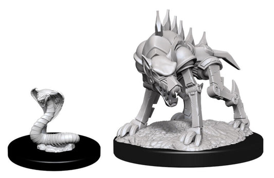 D&D Nolzur’s Marvelous Miniatures: Iron Cobra & Iron Defender