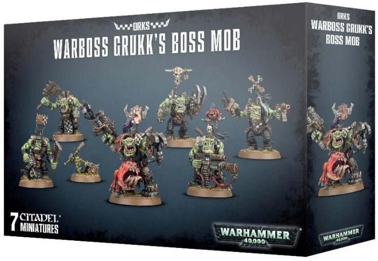 Orks Warboss Grukk's Boss Mob