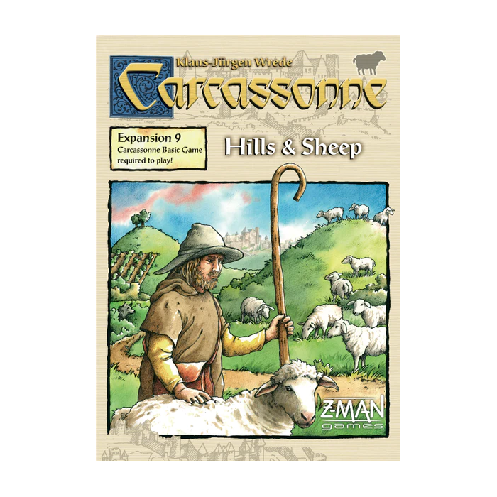 Carcassonne: Hills & Sheep Exp 9