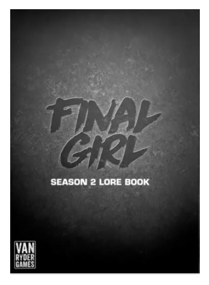 Final Girl Board Game: Lore Book Series 2