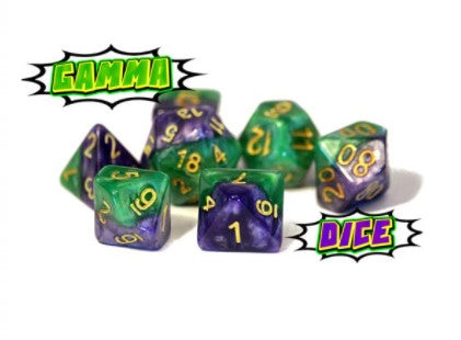 "Gamma” Halfsies Dice