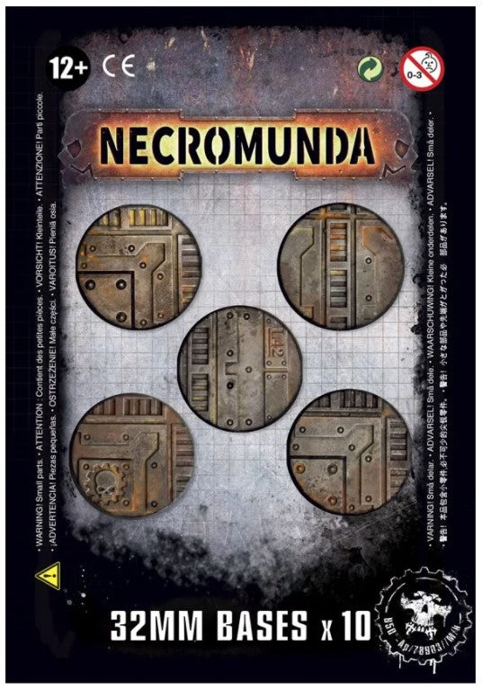 Necromunda 32Mm Bases (X10)