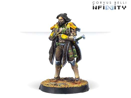 Infinity: Saladin, O-12 Liaison Officer (Combi Rifle)
