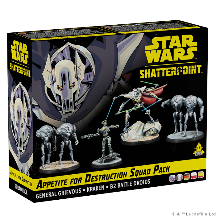 Star Wars Shatterpoint: Appetite for Destruction (General Grievous Squad Pack)