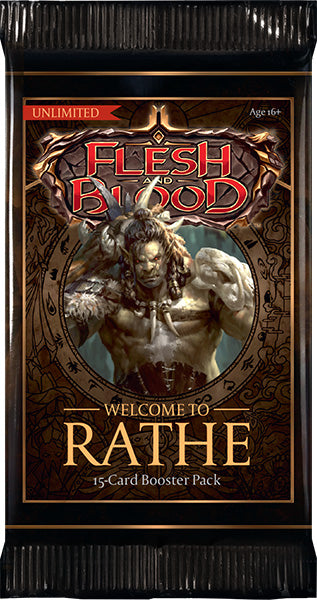 Flesh And Blood TCG: Welcome to Rathe Unlimited Booster Pack