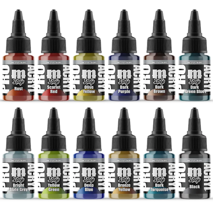 Pro Acryl 1-Step: Paint Set Two - 22ml