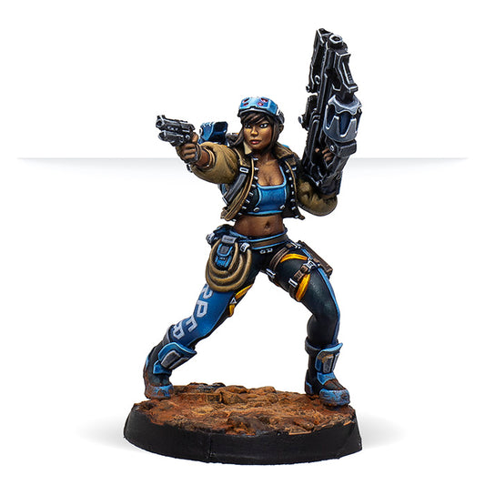 Infinity: Dr. Priya Harper - Archeo-raider (Plasma Carbine)