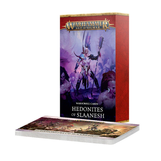 Warscroll Cards: Hedonites Of Slaanesh