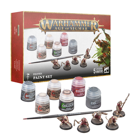 Age of Sigmar Skaven & Paint Set