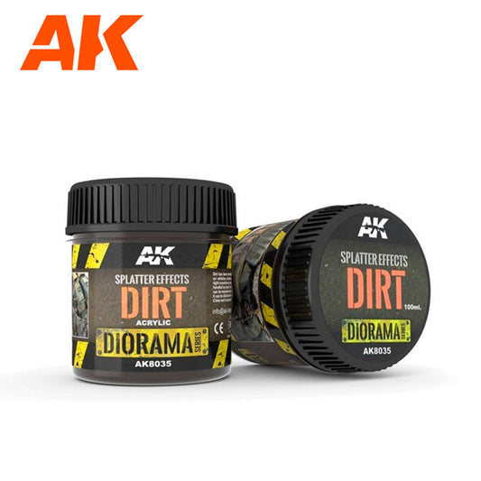 AK Interactive:  Splatter Effects Dirt 100ml