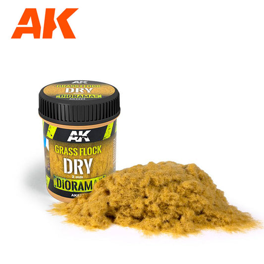 AK Interactive:  Grass Flock 2mm Dry