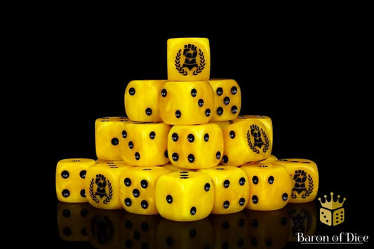 Almighty Hand Dice Set (Round) - Baron of Dice