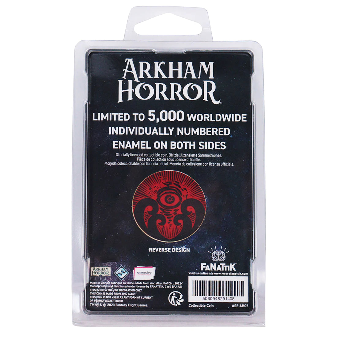 Arkham Horror Limited Edition Clues & Doom Collectible Coin