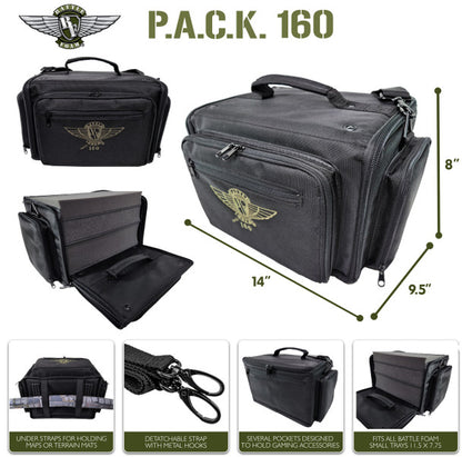 (160) P.A.C.K. 160 Pluck Foam Load Out (Black)