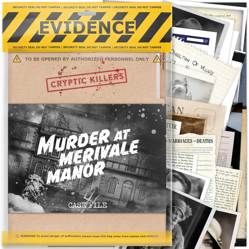 Cryptic Killers - Murder at Merivale Manor (UK)