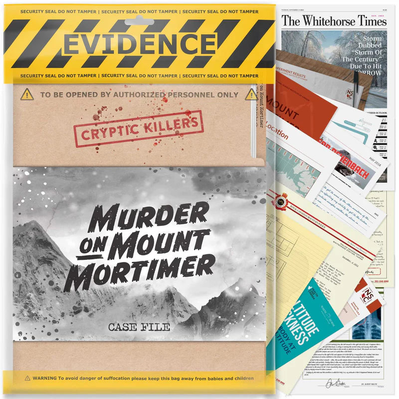 Cryptic Killers - Murder on Mount Mortimer (UK)