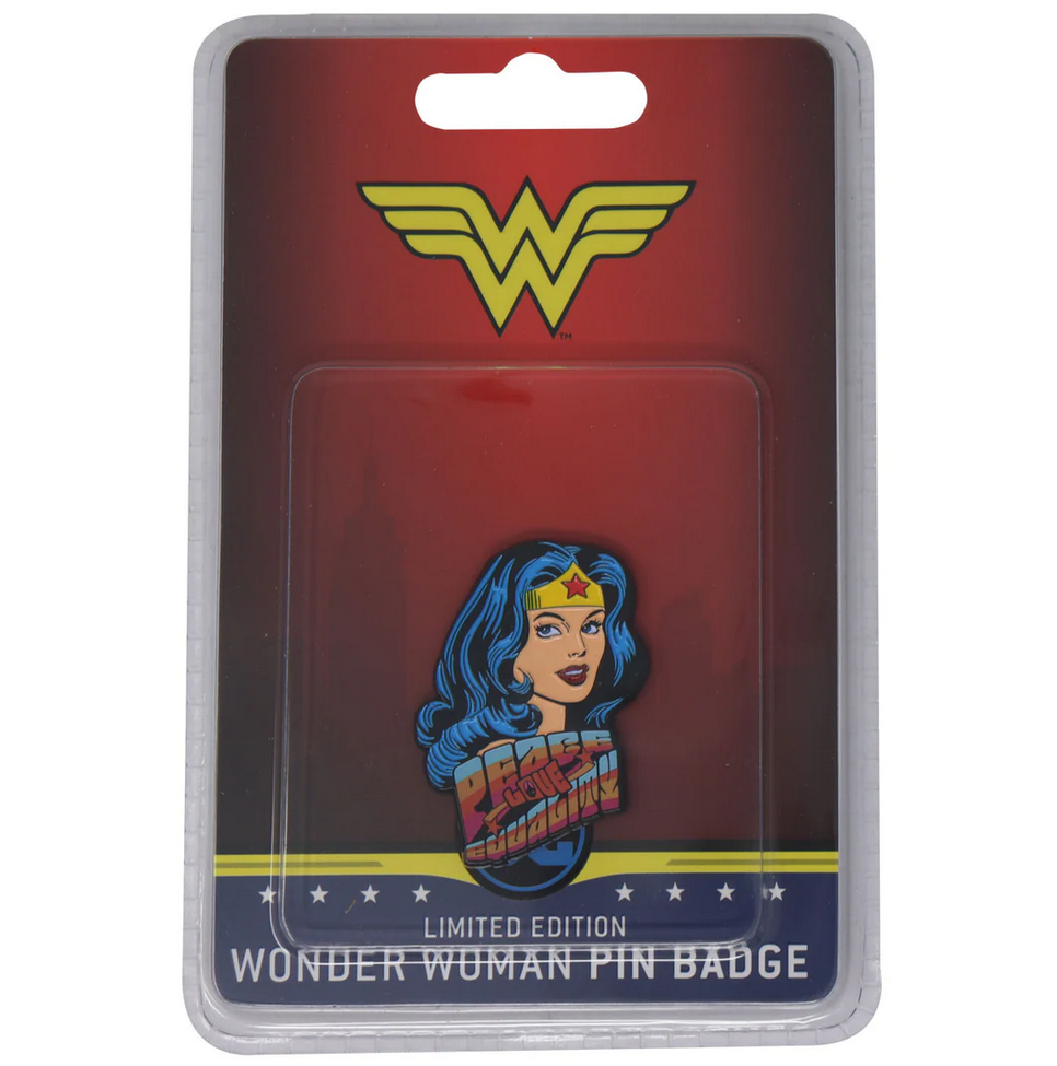 DC Comics Wonder Woman Limited Edition Pin Badge